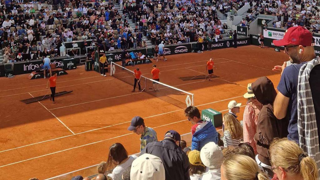 courts de tennis gratuits à Paris en été