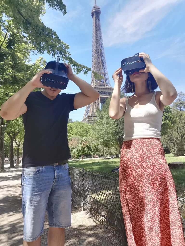 Expérience VR à Paris en été