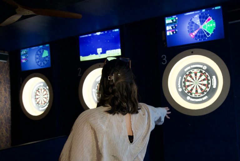 bar à fléchettes